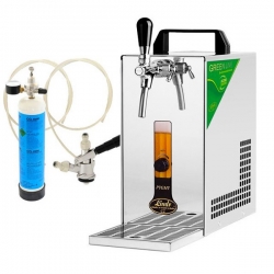 Lindr PYGMY 25 Green Line kompletní sestava s bombičkou CO2 600g 1 - naražeč BAJONET Lindr PYGMY 25 Green Line kompletní sestava s bombičkou CO2 600g 1 - naražeč BAJONET
