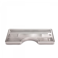 Odkapní miska 400x220 mm D130 nerez Odkapní miska 400x220 mm D130 nerez