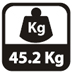 Lindr KONTAKT 155 - hmotnost 45,2 kg